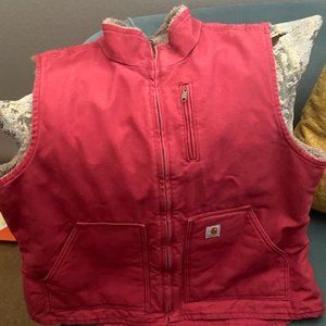 CARHARTT® SHERPA-LINED MOCK NECK VEST XL